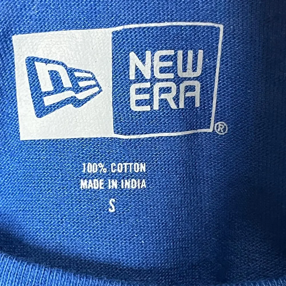 New Era New York Mets Blue Short Sleeve Shirt S